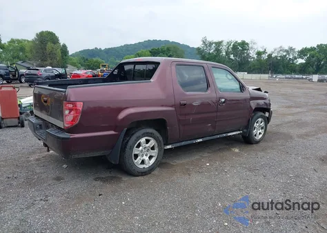 2010 Honda Ridgeline Rts z USA, uszkodzony, nr VIN 5FPYK1F47AB005848